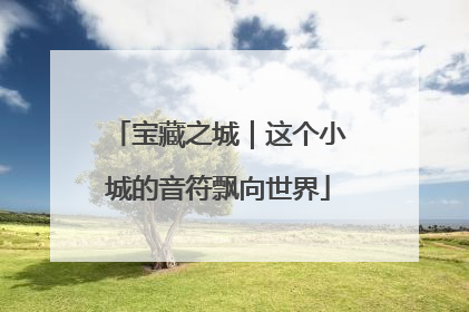 宝藏之城｜这个小城的音符飘向世界